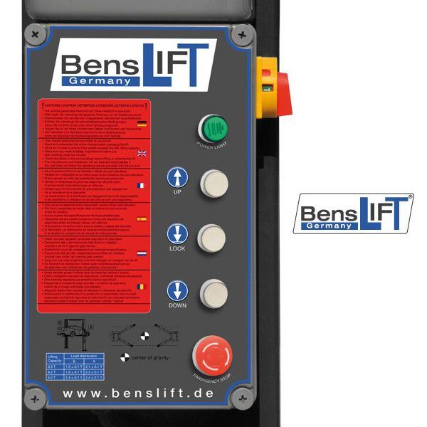 Benslift 2-Säulen Hebebühne 3,6t BL 2.36